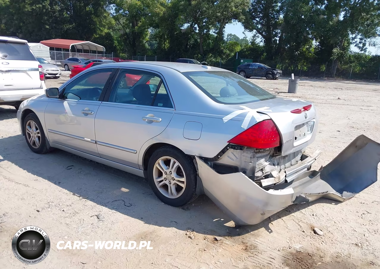 2007 Honda Accord 2.4 Ex VIN:1HGCM56857A044867 - 3