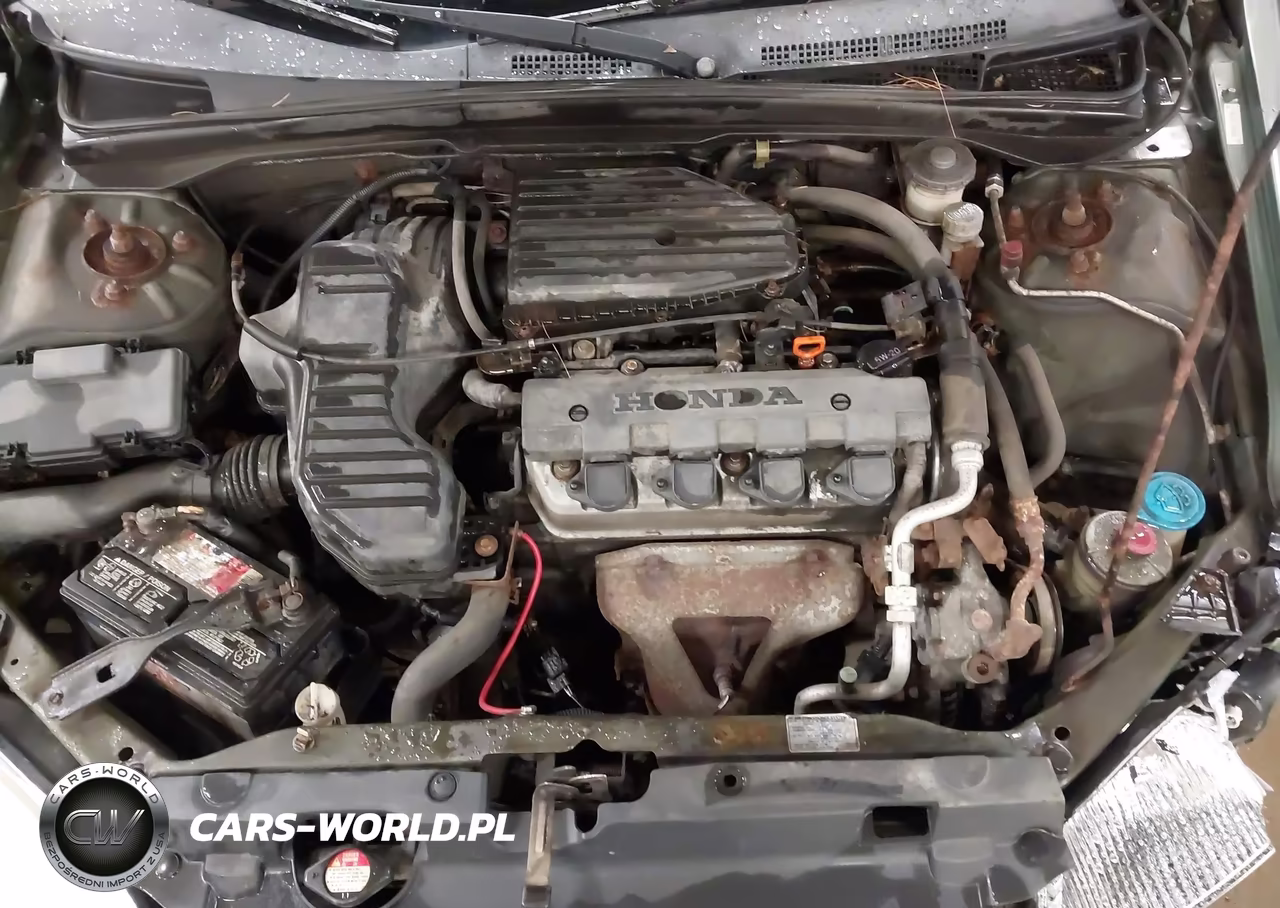 2003 Honda Civic Dx VIN:2HGES15223H502445 - 10