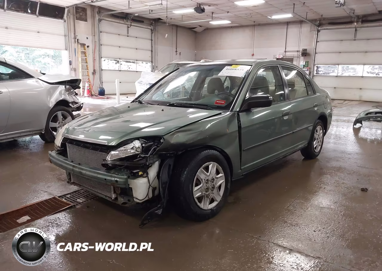 2003 Honda Civic Dx VIN:2HGES15223H502445 - 2
