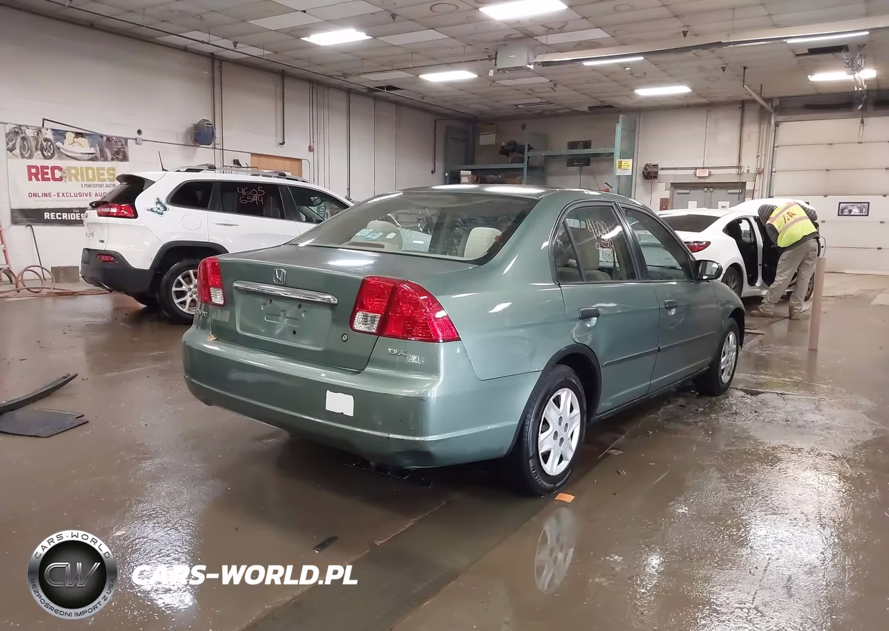 2003 Honda Civic Dx VIN:2HGES15223H502445 - 4