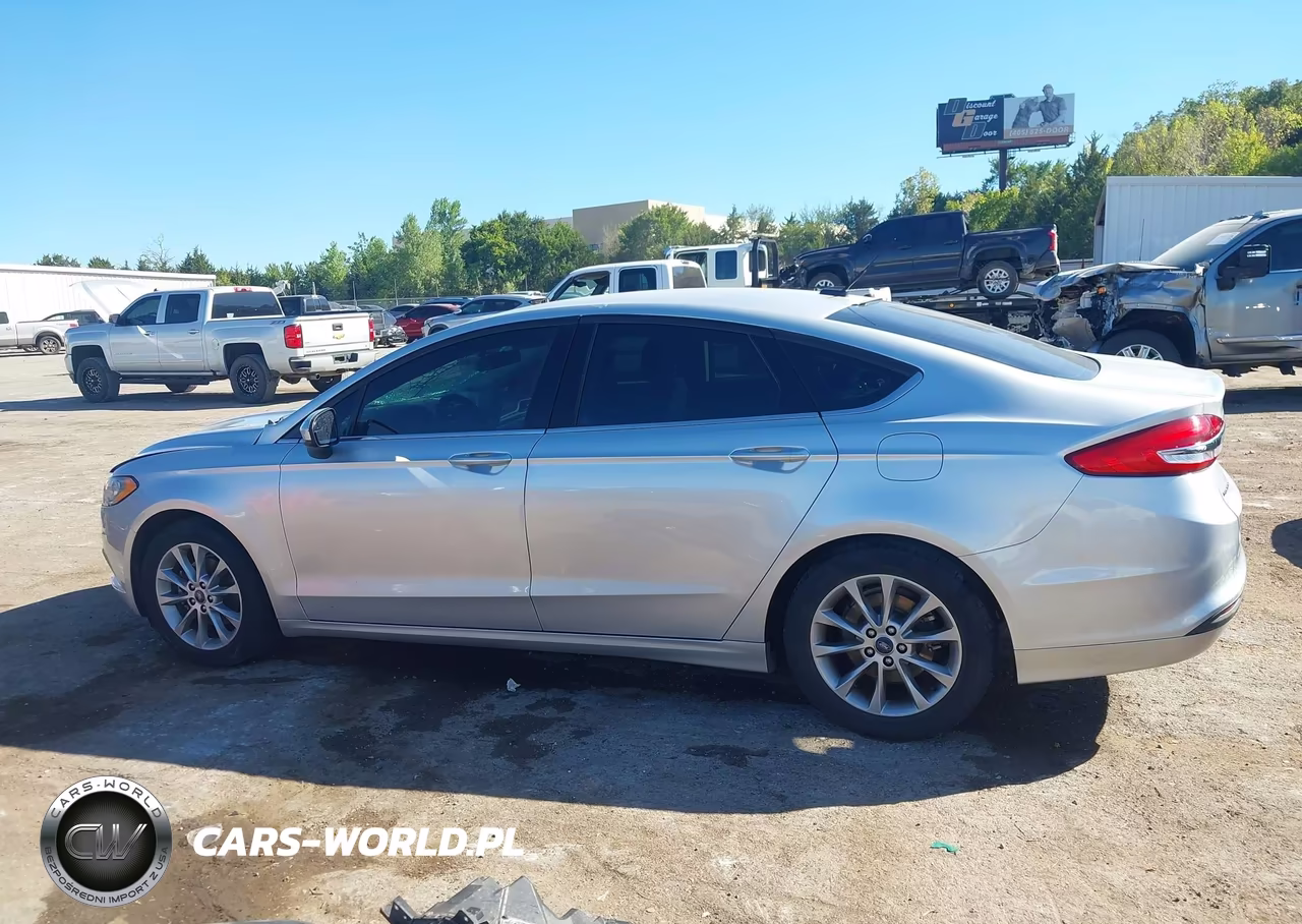 2017 Ford Fusion Se VIN:3FA6P0H77HR130995 - 14
