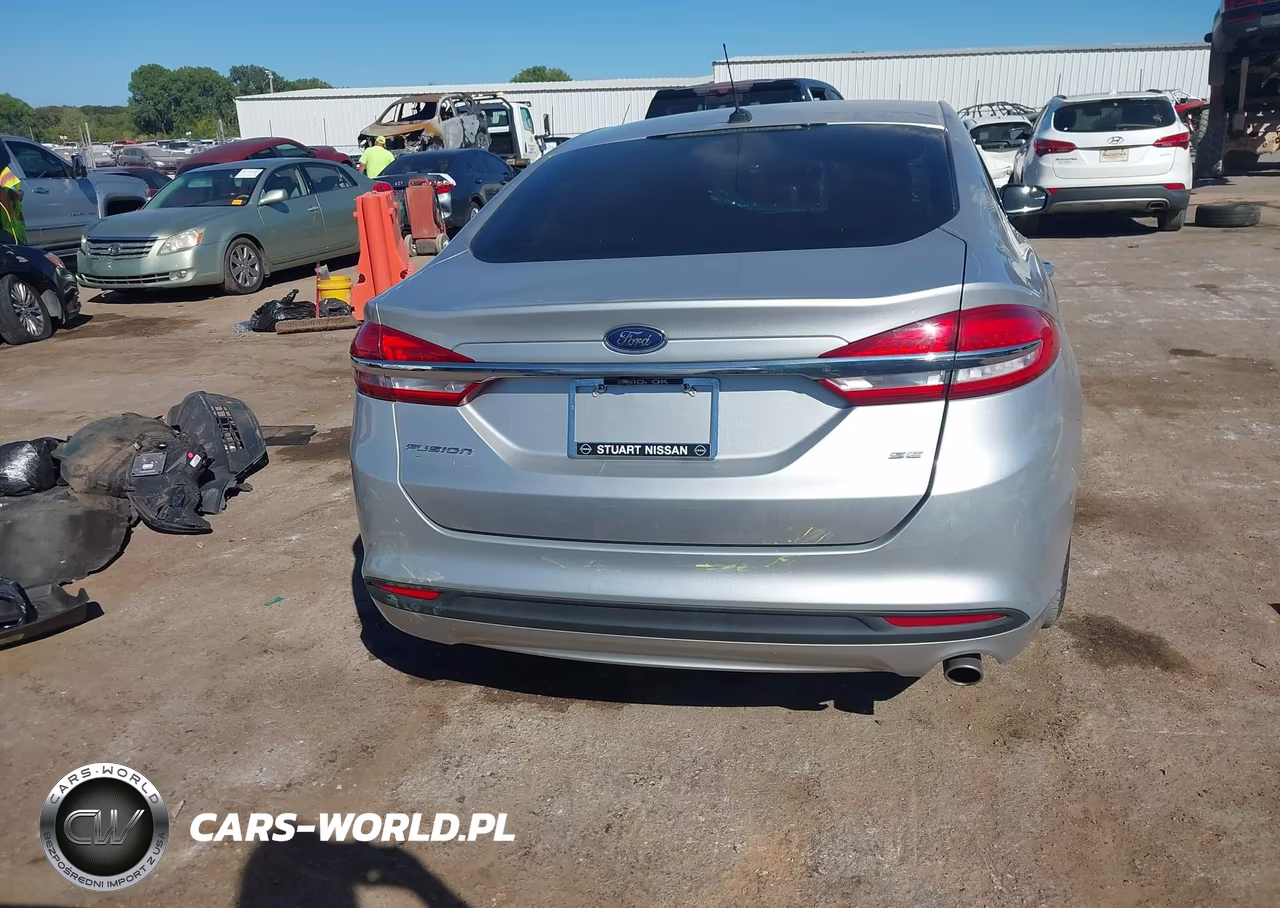 2017 Ford Fusion Se VIN:3FA6P0H77HR130995 - 16