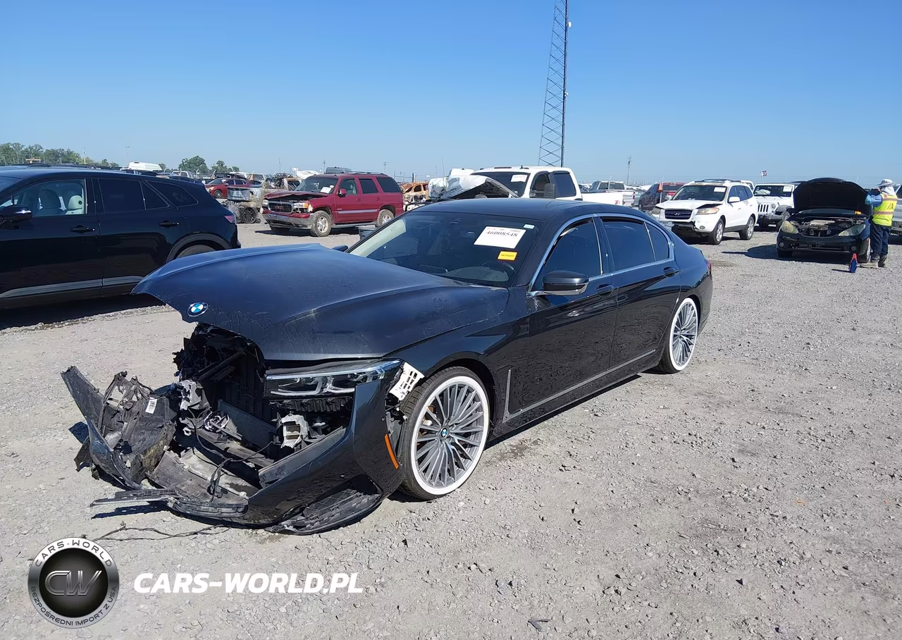 2022 BMW 740 I VIN:WBA7T2C0XNCH87963 - 2