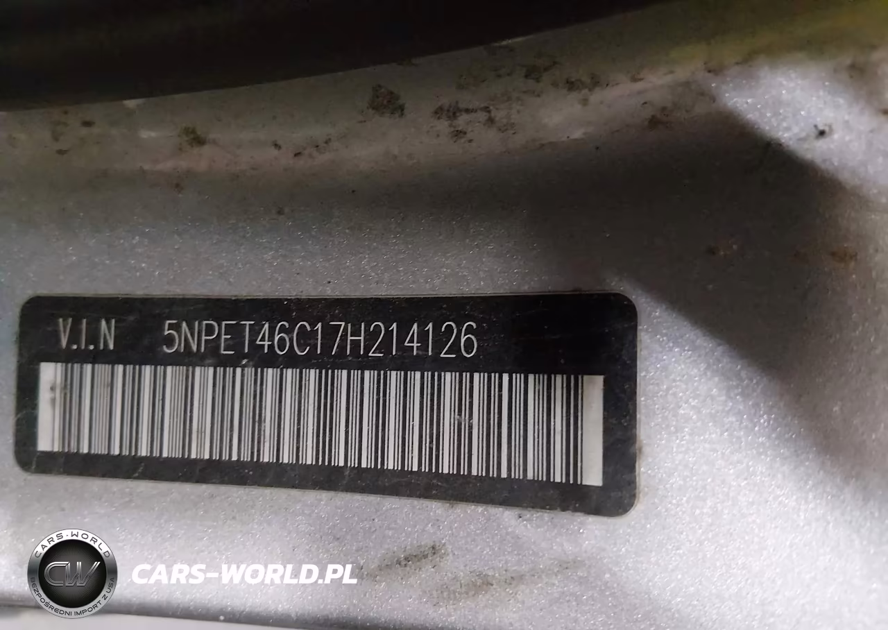 2007 Hyundai Sonata Gls VIN:5NPET46C17H214126 - 9