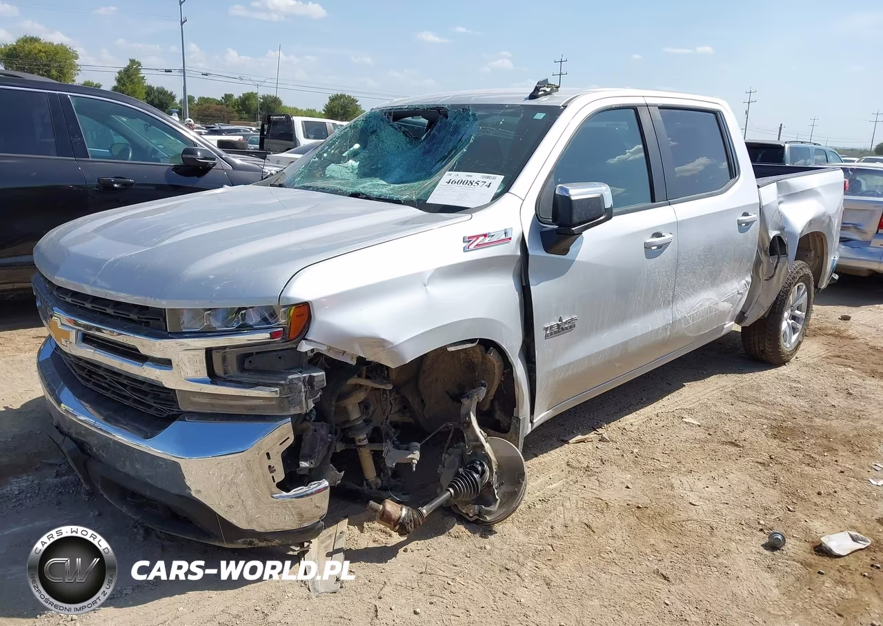 2021 Chevrolet Silverado 1500 4Wd Short Bed Lt VIN:3GCUYDED7MG483615 - 2
