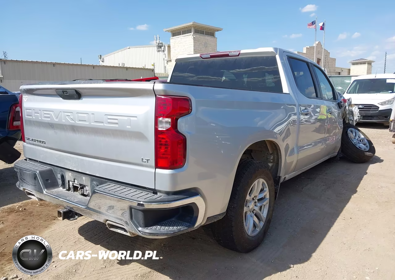 2021 Chevrolet Silverado 1500 4Wd Short Bed Lt VIN:3GCUYDED7MG483615 - 4