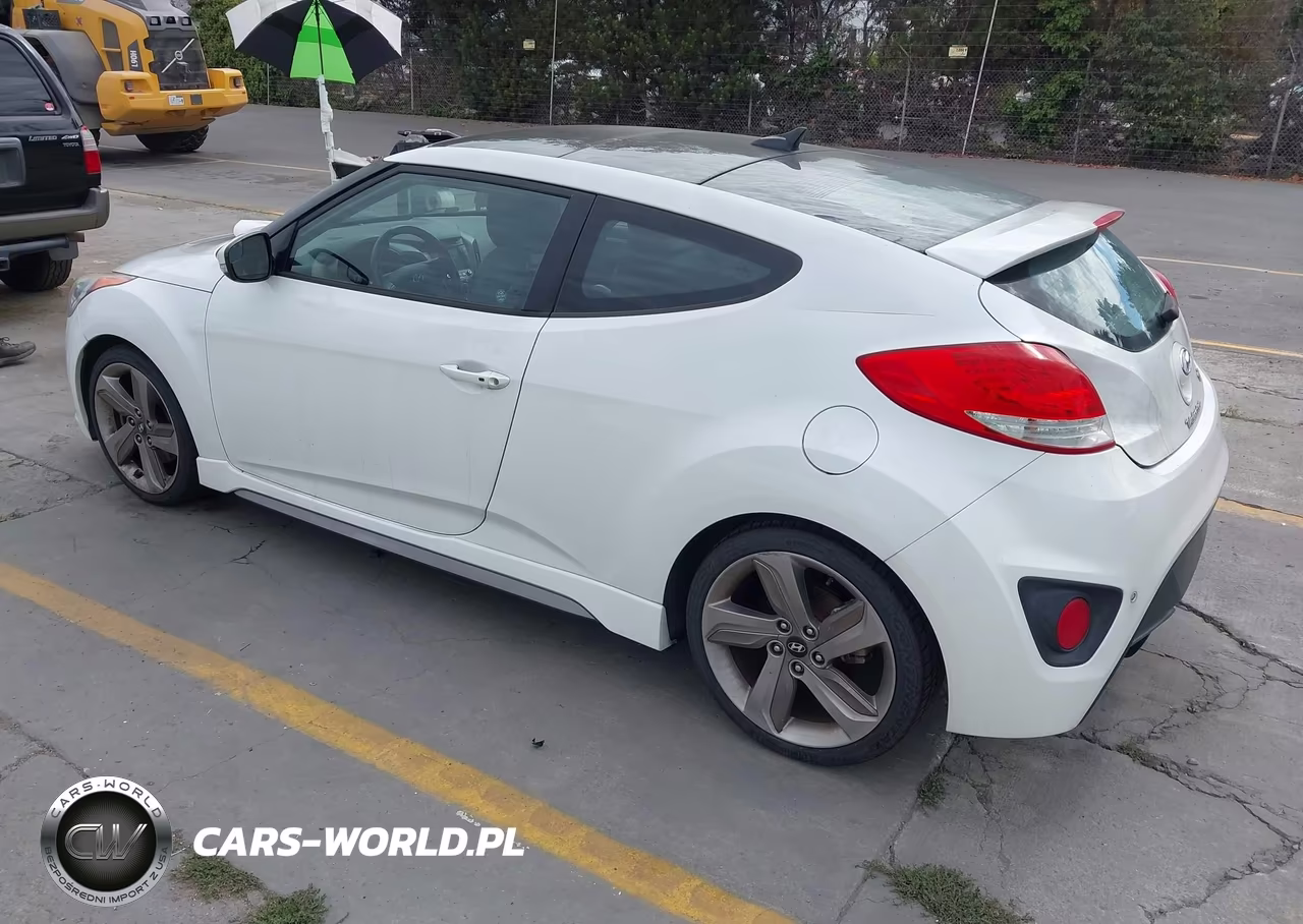 2015 Hyundai Veloster Turbo VIN:KMHTC6AE8FU240864 - 3