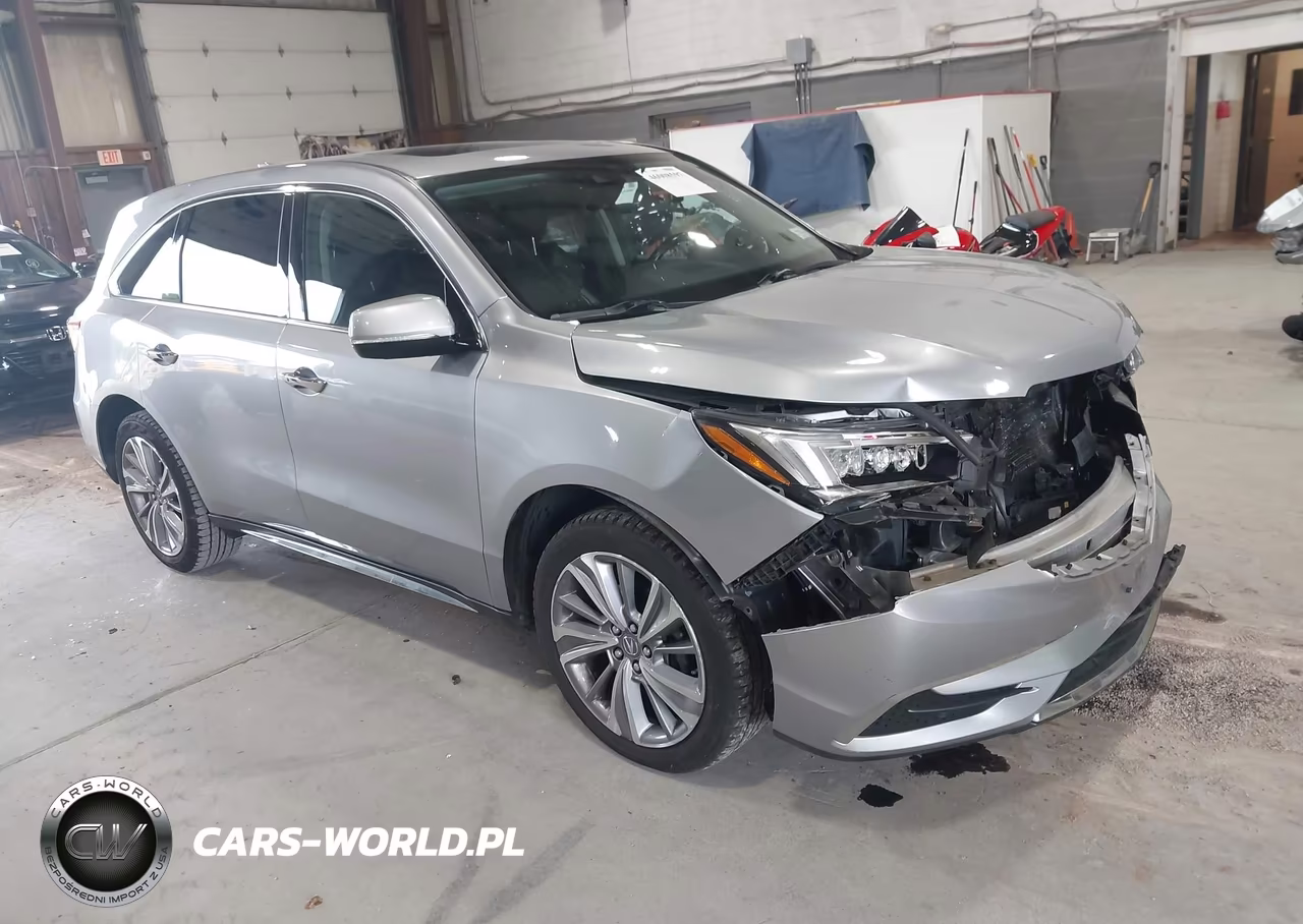 2018 Acura Mdx Technology Package Acurawatch Plus Pkg