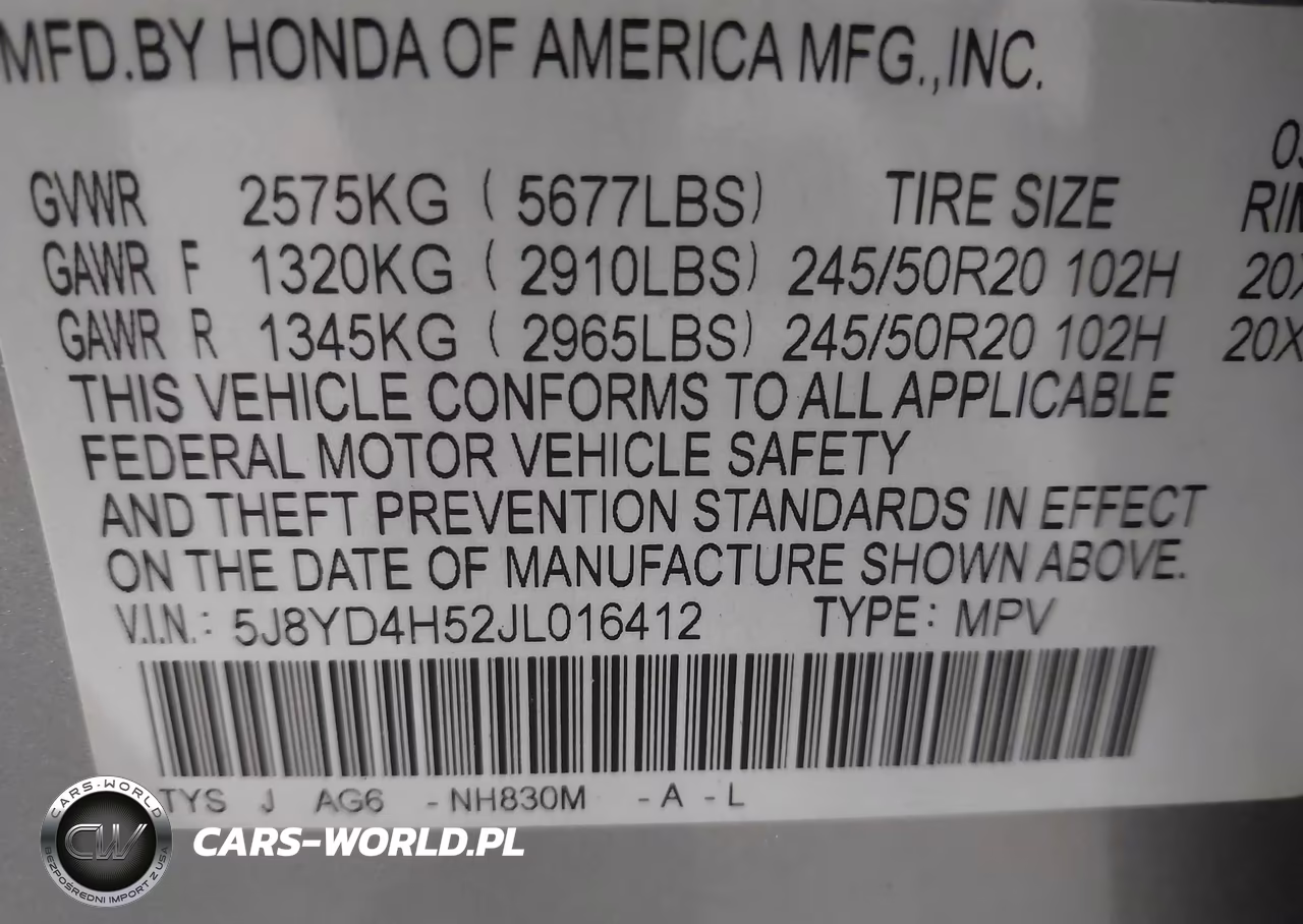 2018 Acura Mdx Technology Package Acurawatch Plus Pkg VIN:5J8YD4H52JL016412 - 9