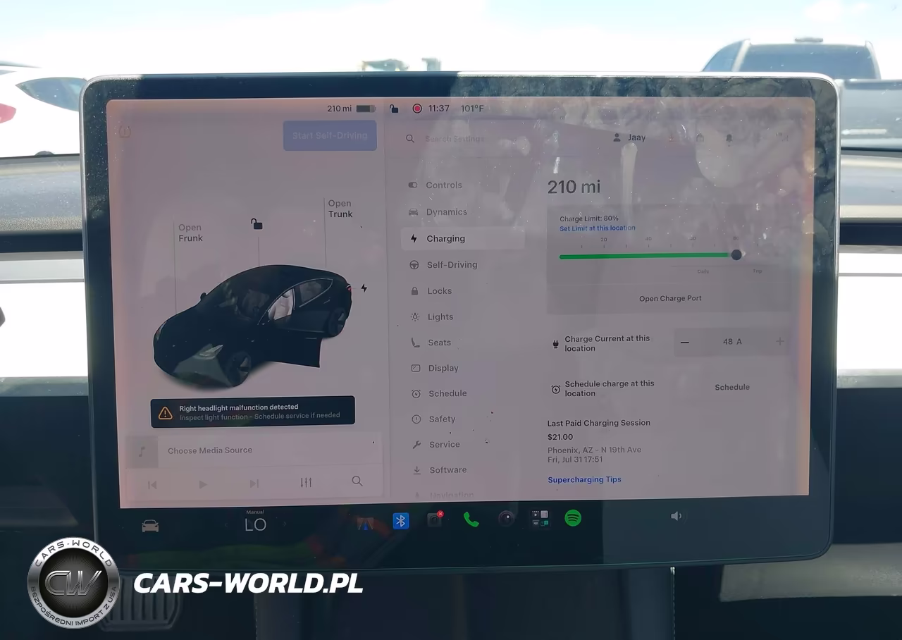 2021 Tesla Model 3 Long Range Dual Motor All-Wheel Drive VIN:5YJ3E1EB8MF868642 - 18