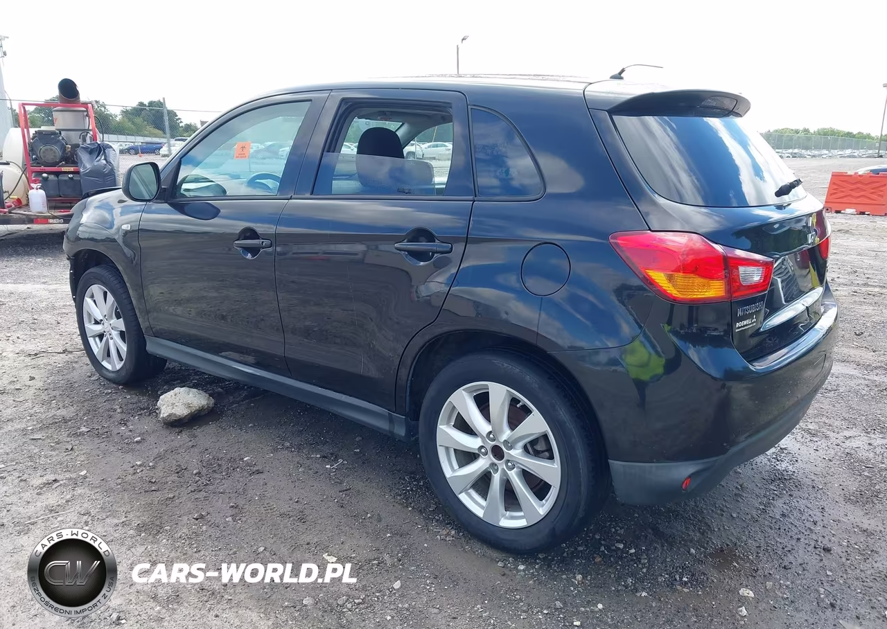 2014 Mitsubishi Outlander Sport Es VIN:4A4AP3AU1EE021574 - 3
