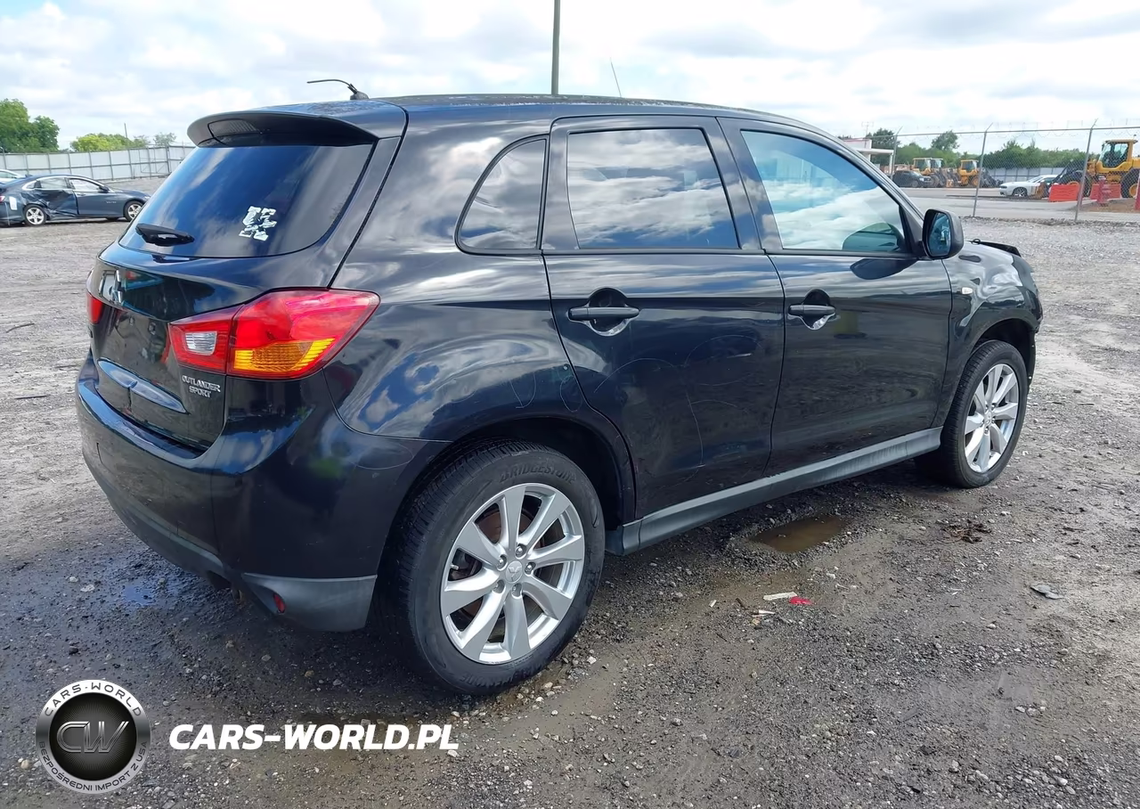 2014 Mitsubishi Outlander Sport Es VIN:4A4AP3AU1EE021574 - 4