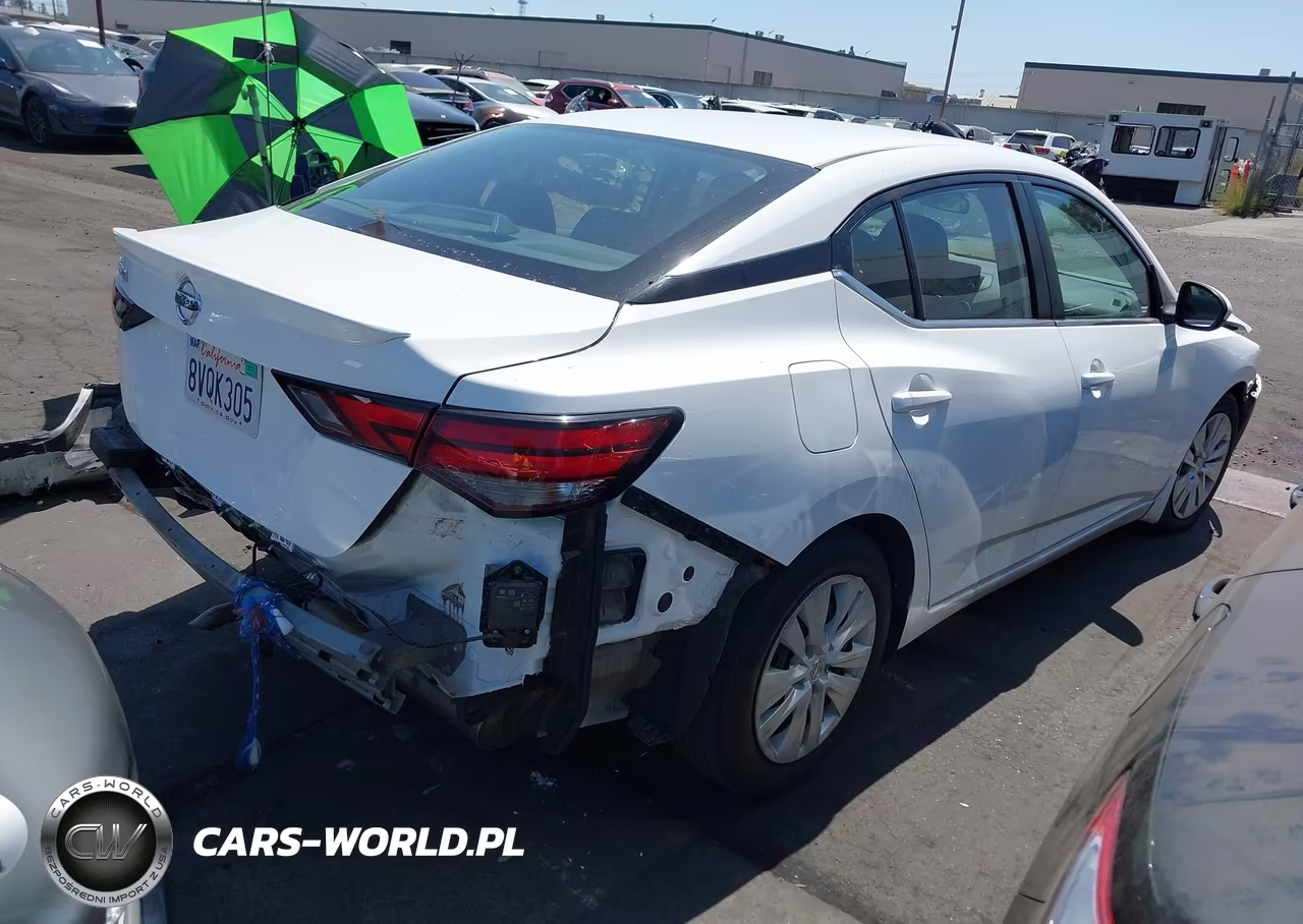 2020 Nissan Sentra S Xtronic Cvt VIN:3N1AB8BV3LY257530 - 4