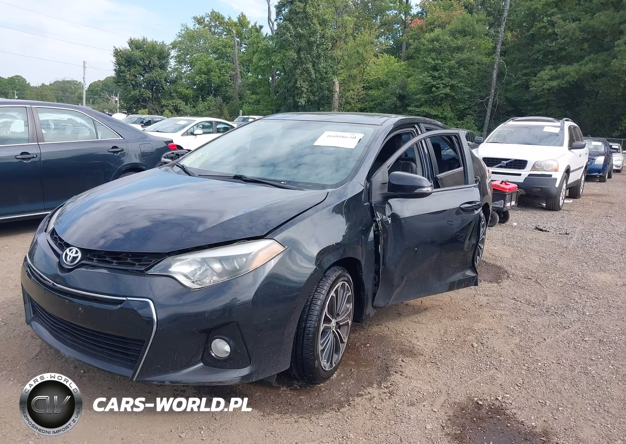 2015 Toyota Corolla S Plus VIN:2T1BURHE1FC451647 - 2