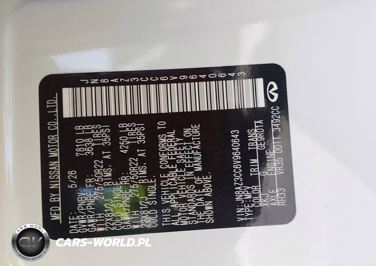 2027 Infiniti Qx80 VIN:JN8AZ3CC6V9640643 - 9