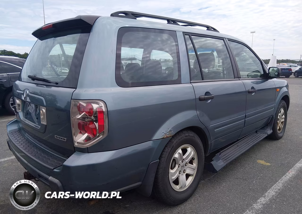 2007 Honda Pilot Lx VIN:2HKYF18157H518915 - 4