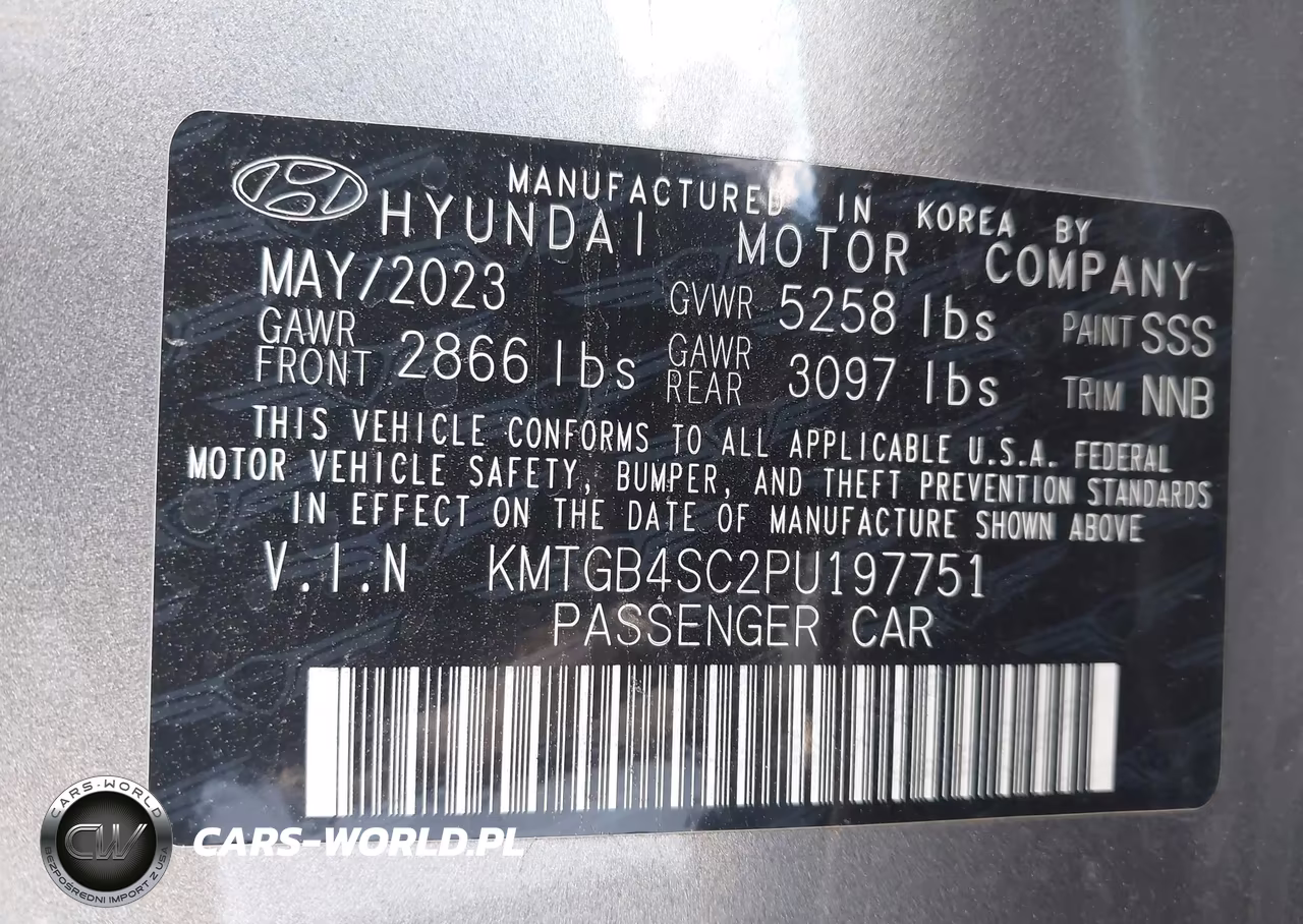 2023 Genesis G80 2.5T Awd VIN:KMTGB4SC2PU197751 - 9