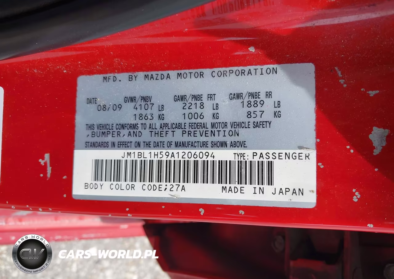 2010 Mazda Mazda3 S Grand Touring VIN:JM1BL1H59A1206094 - 9