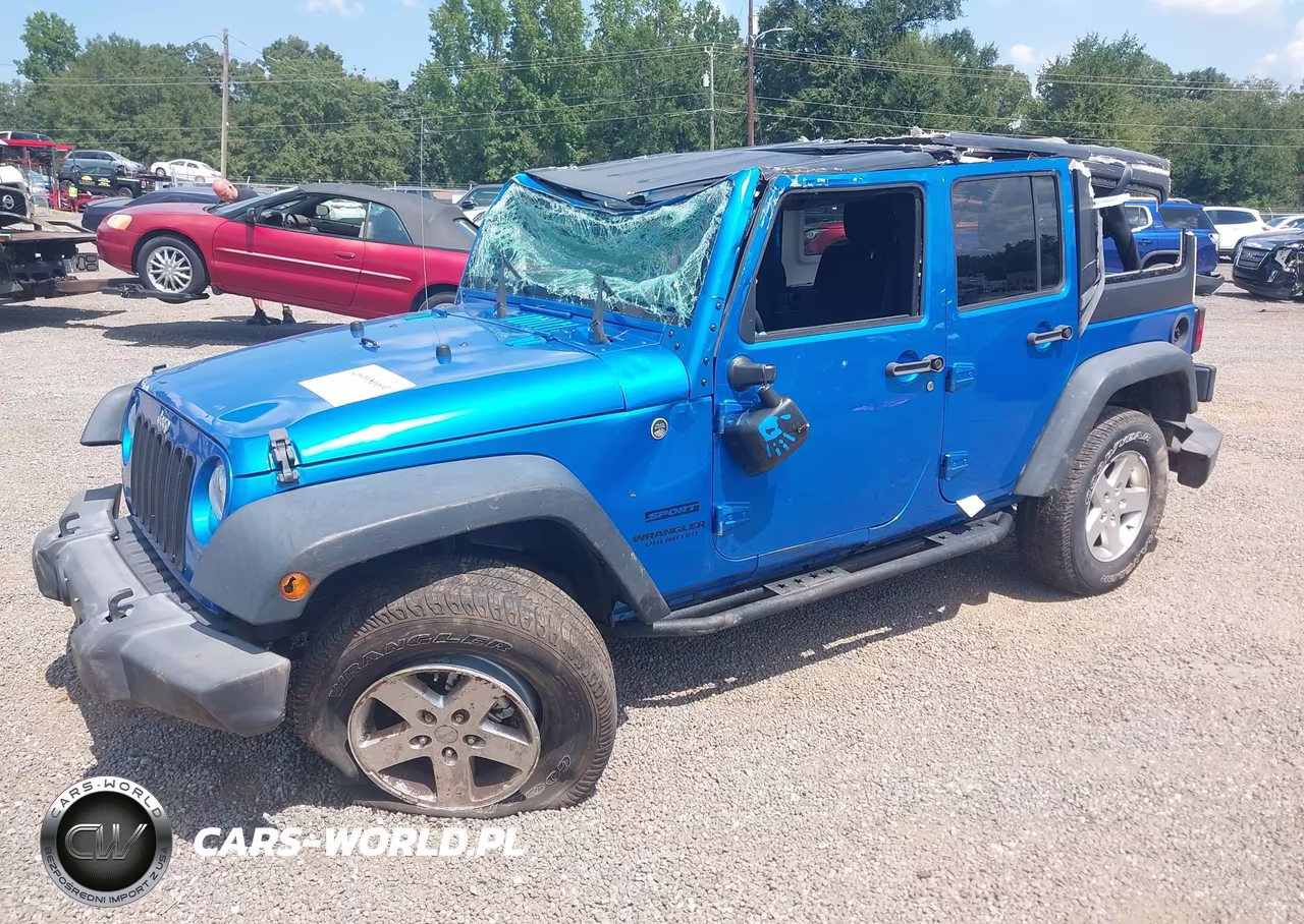 2016 Jeep Wrangler Unlimited Sport VIN:1C4BJWDG7GL260162 - 2
