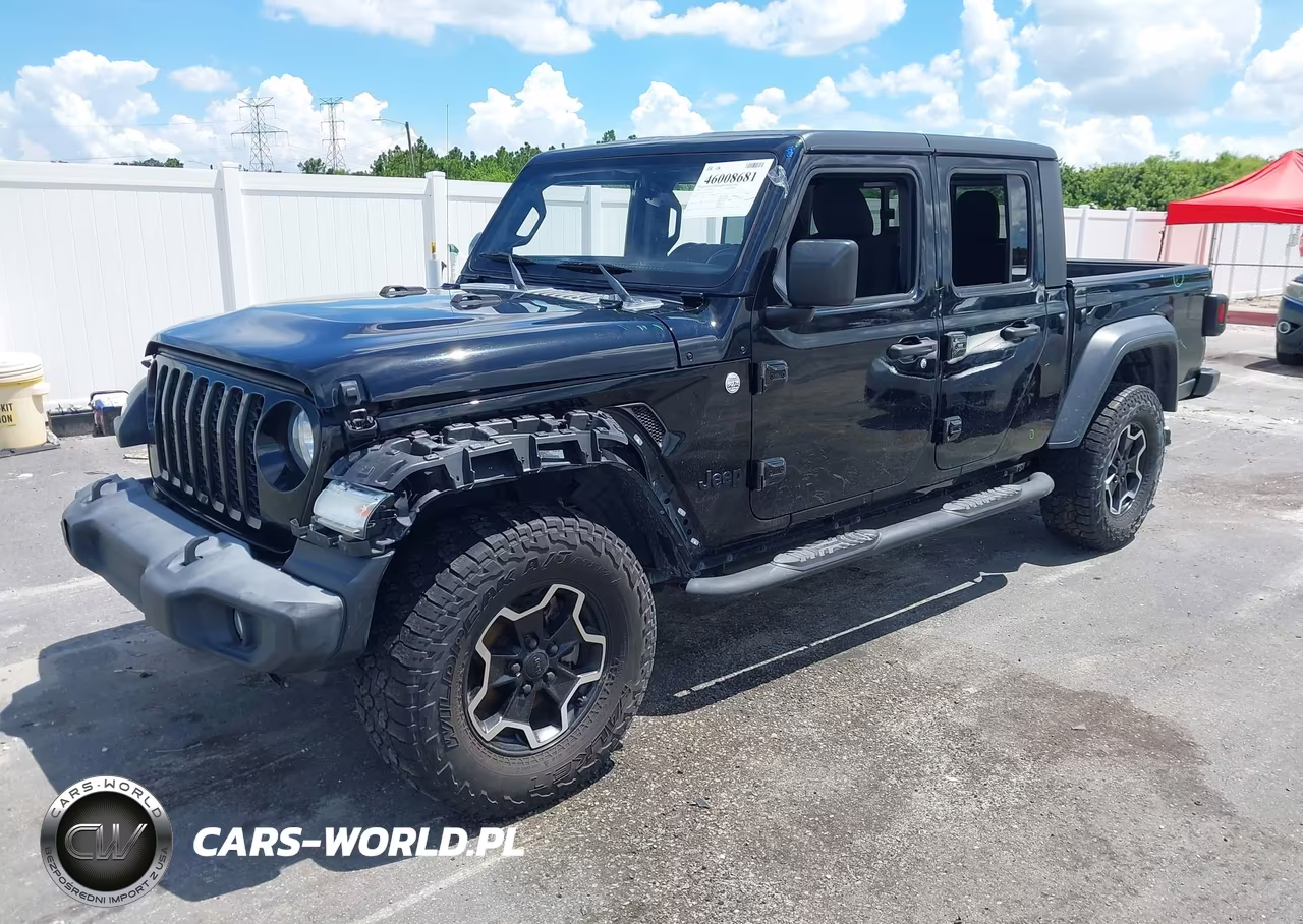 2020 Jeep Gladiator Sport S 4X4 VIN:1C6HJTAG1LL177325 - 2
