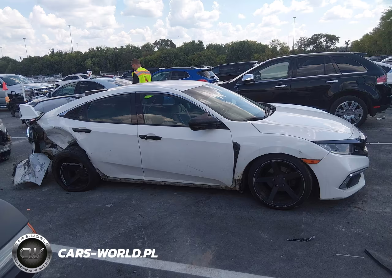 2019 Honda Civic Lx VIN:2HGFC2F6XKH544031 - 14