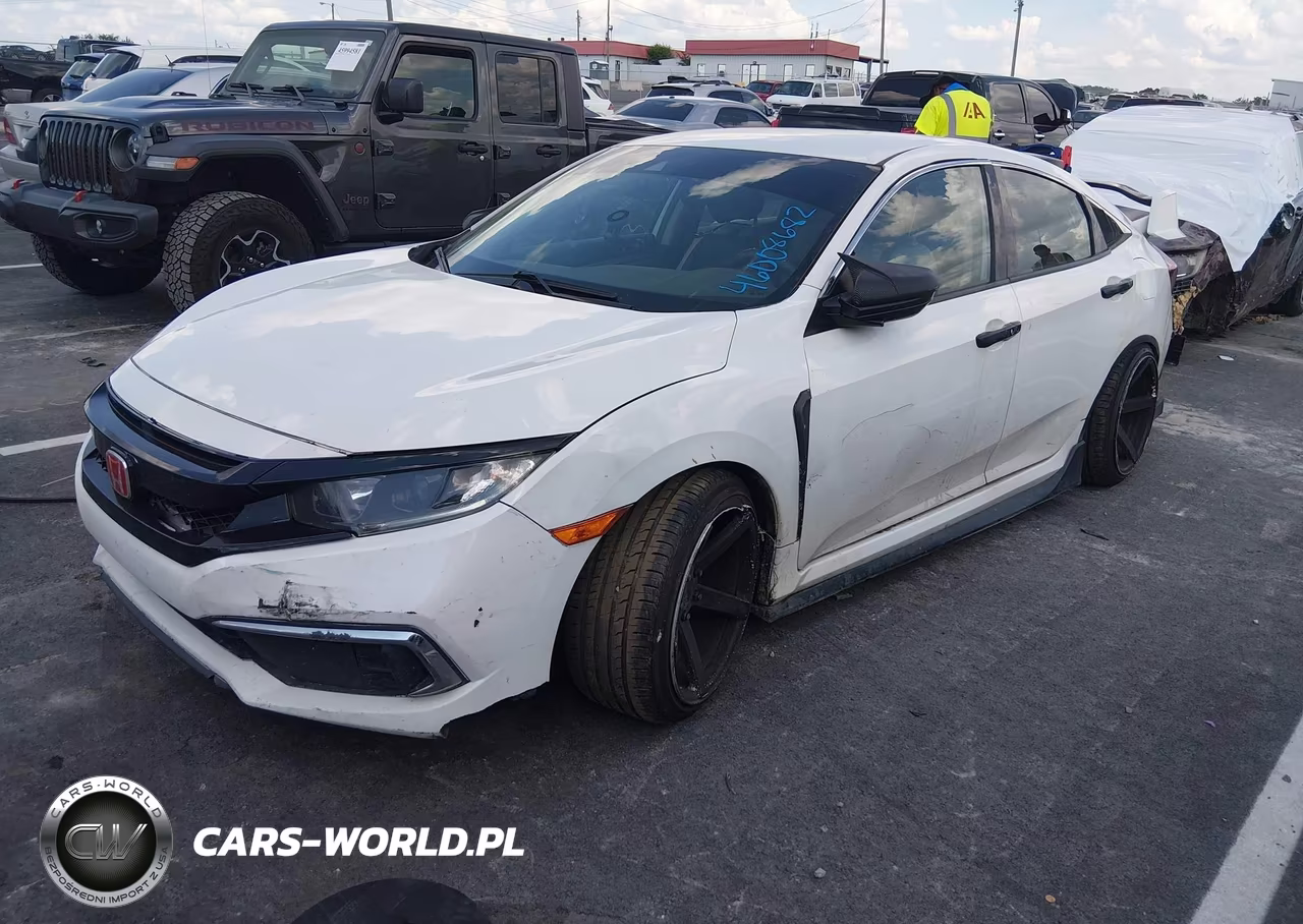 2019 Honda Civic Lx VIN:2HGFC2F6XKH544031 - 2