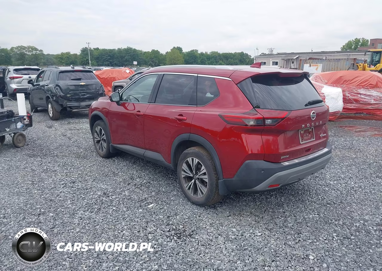 2021 Nissan Rogue Sv Intelligent Awd VIN:JN8AT3BB9MW236357 - 3