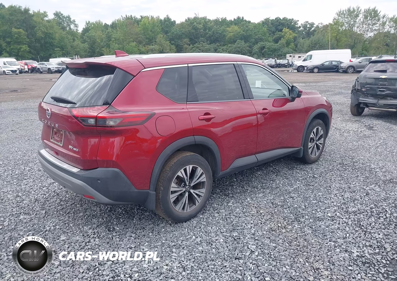 2021 Nissan Rogue Sv Intelligent Awd VIN:JN8AT3BB9MW236357 - 4