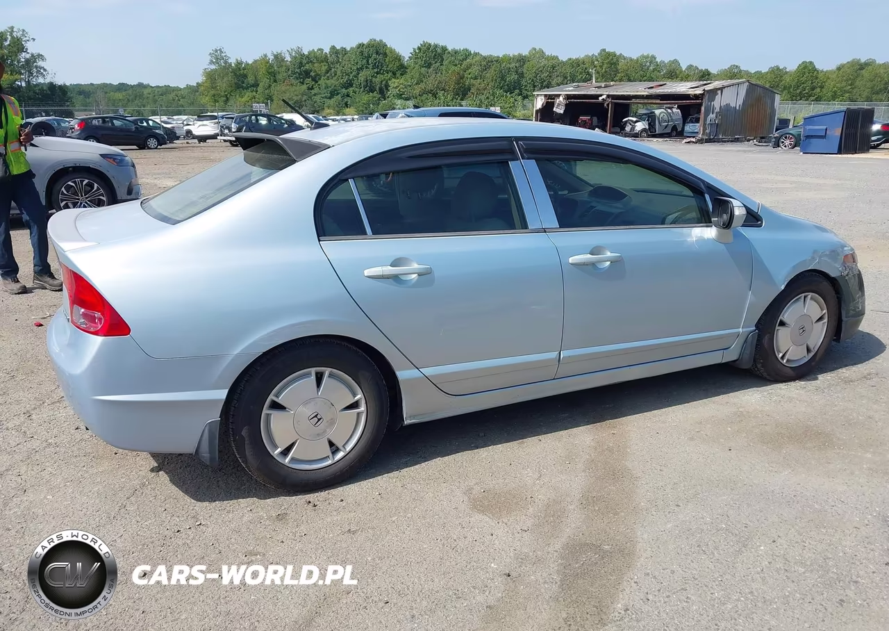 2006 Honda Civic Hybrid VIN:JHMFA362X6S027025 - 4