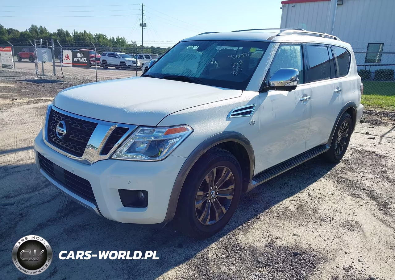 2017 Nissan Armada Platinum VIN:JN8AY2NE1H9701171 - 2