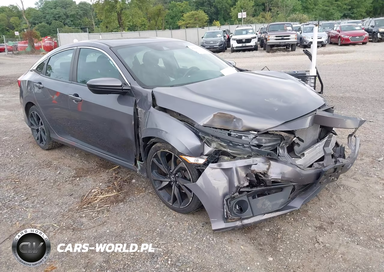 2019 Honda Civic Sport VIN:2HGFC2F85KH572336 - 1