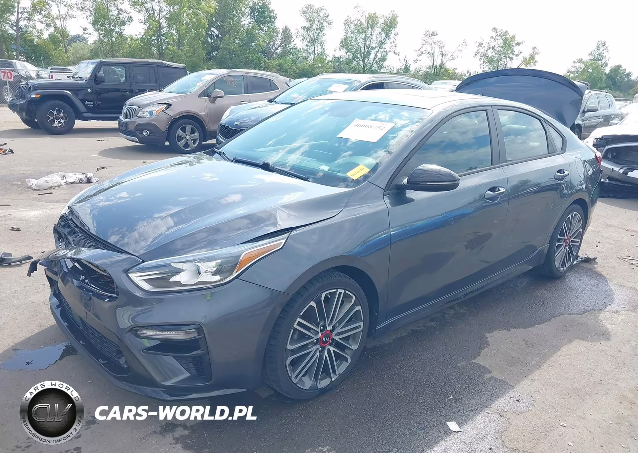 2021 Kia Forte Gt VIN:3KPF44AC8ME288720 - 2