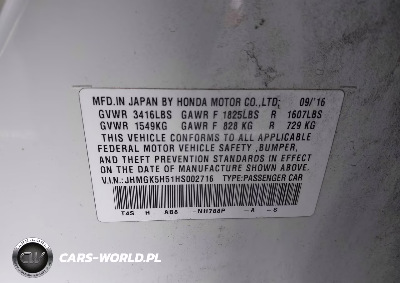2017 Honda Fit Lx VIN:JHMGK5H51HS002716 - 9
