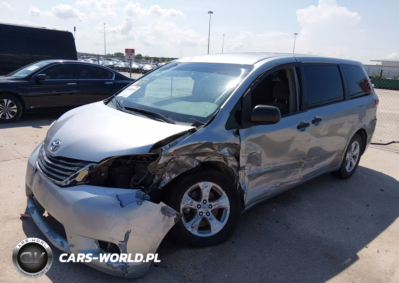 2014 Toyota Sienna L V6 7 Passenger VIN:5TDZK3DC9ES463556 - 2