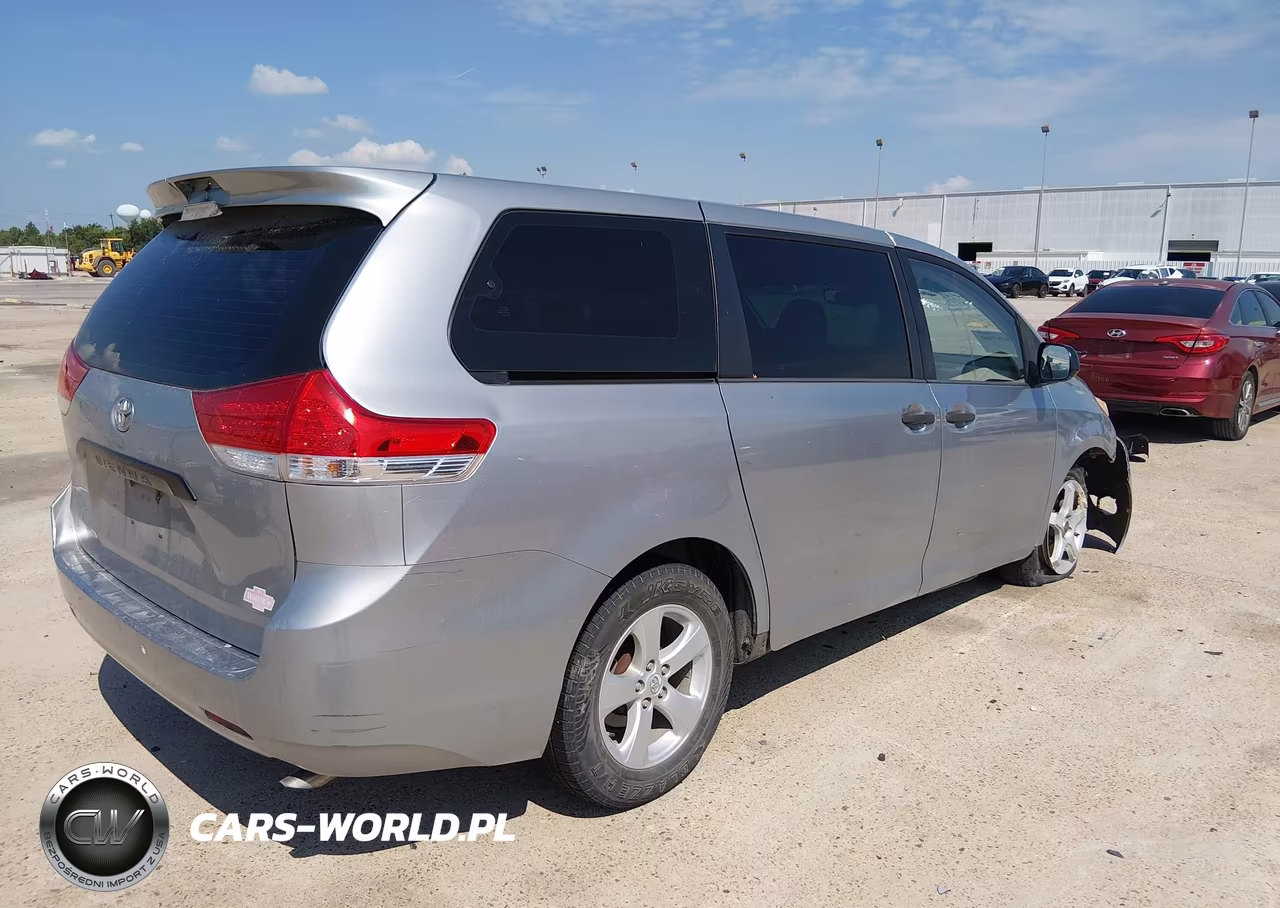 2014 Toyota Sienna L V6 7 Passenger VIN:5TDZK3DC9ES463556 - 4