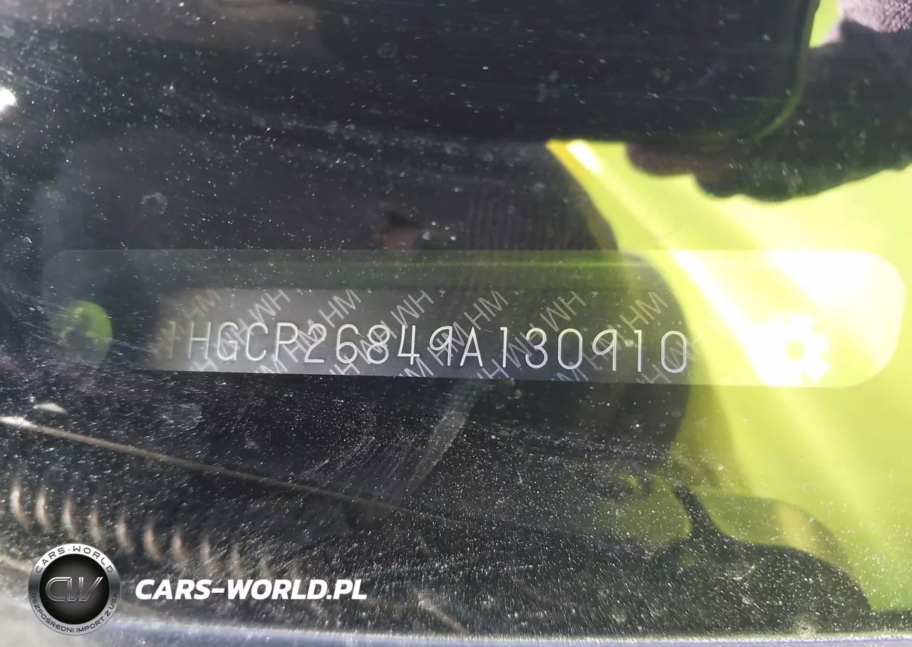 2009 Honda Accord 2.4 Ex-L VIN:1HGCP26849A130910 - 9