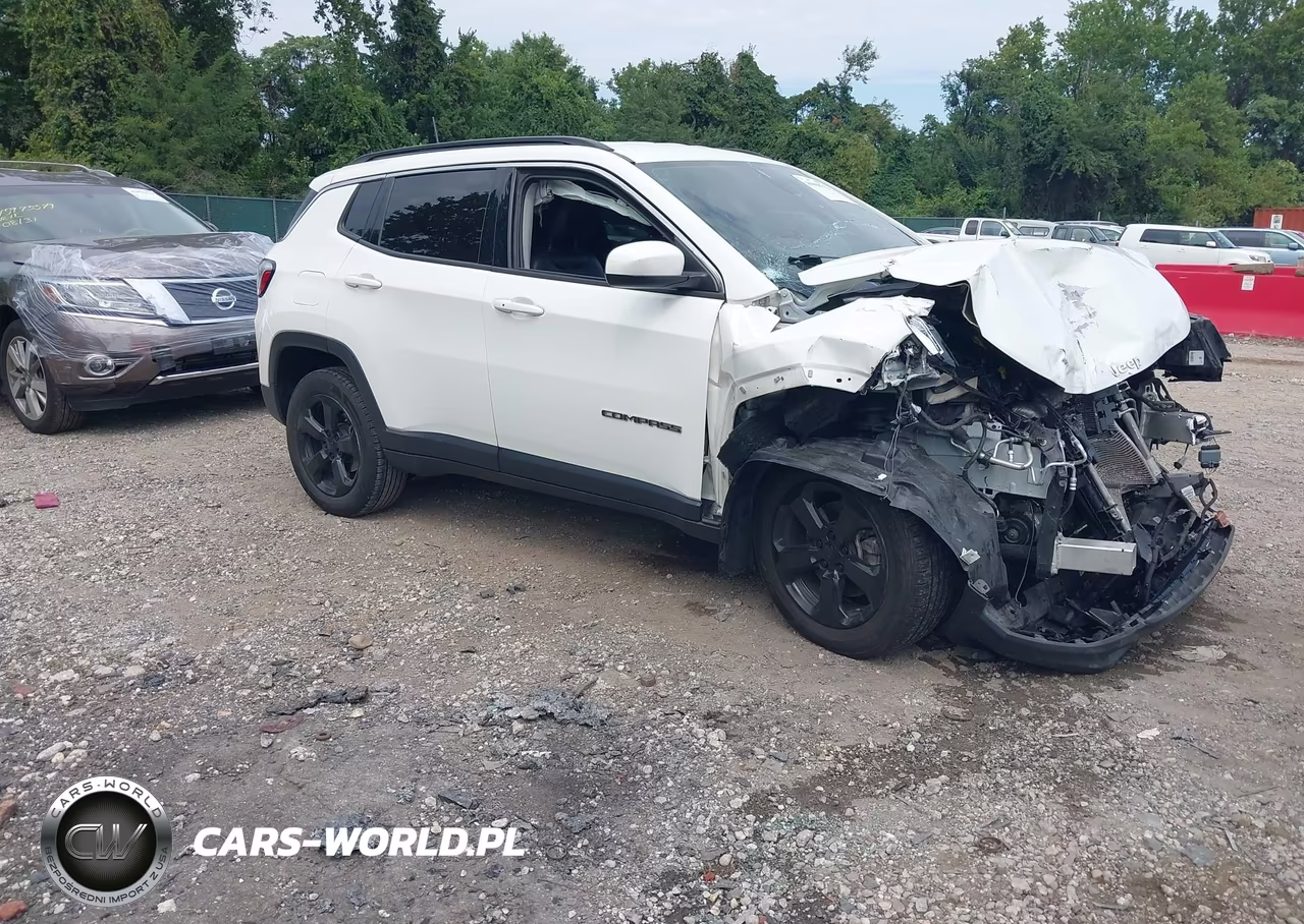 2021 Jeep Compass Latitude 4X4 VIN:3C4NJDBB6MT601415 - 1