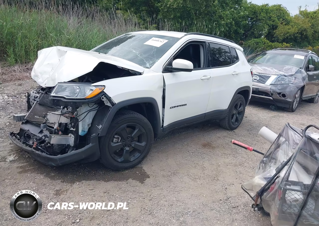 2021 Jeep Compass Latitude 4X4 VIN:3C4NJDBB6MT601415 - 2