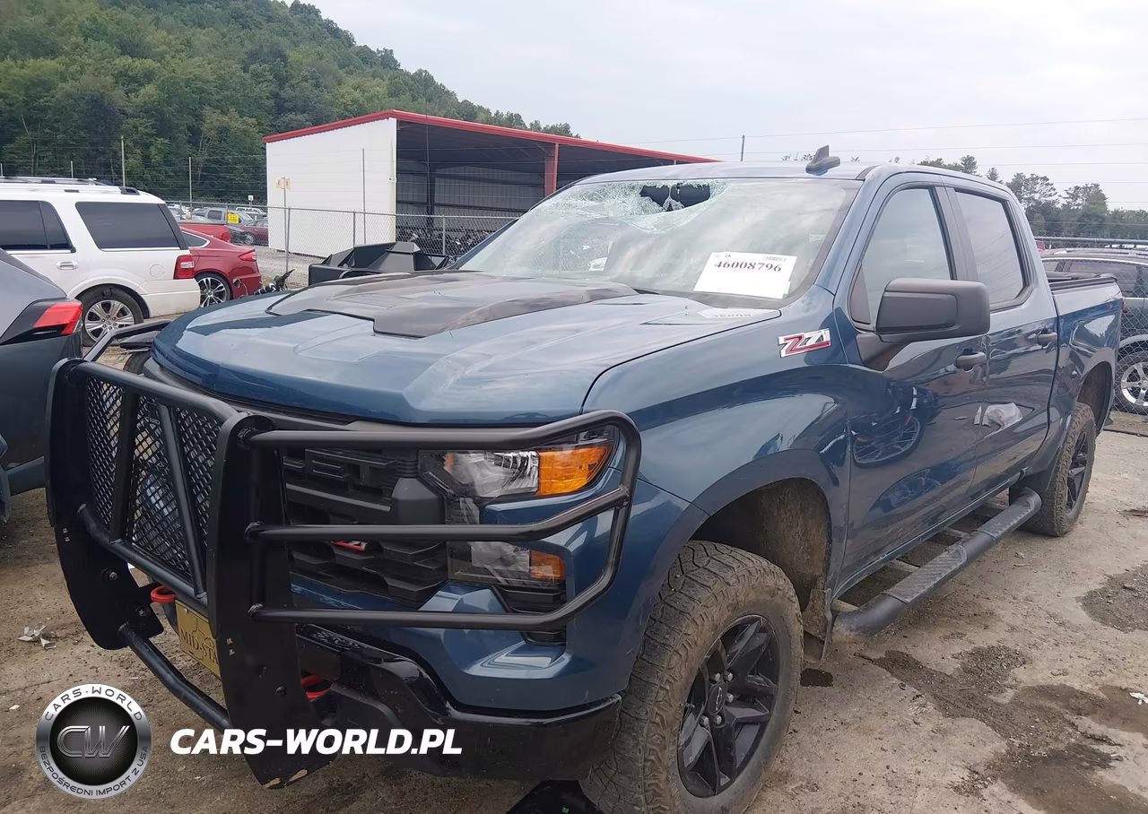 2024 Chevrolet Silverado 1500 4Wd Short Bed Custom Trail Boss VIN:3GCPDCEK0RG255139 - 2