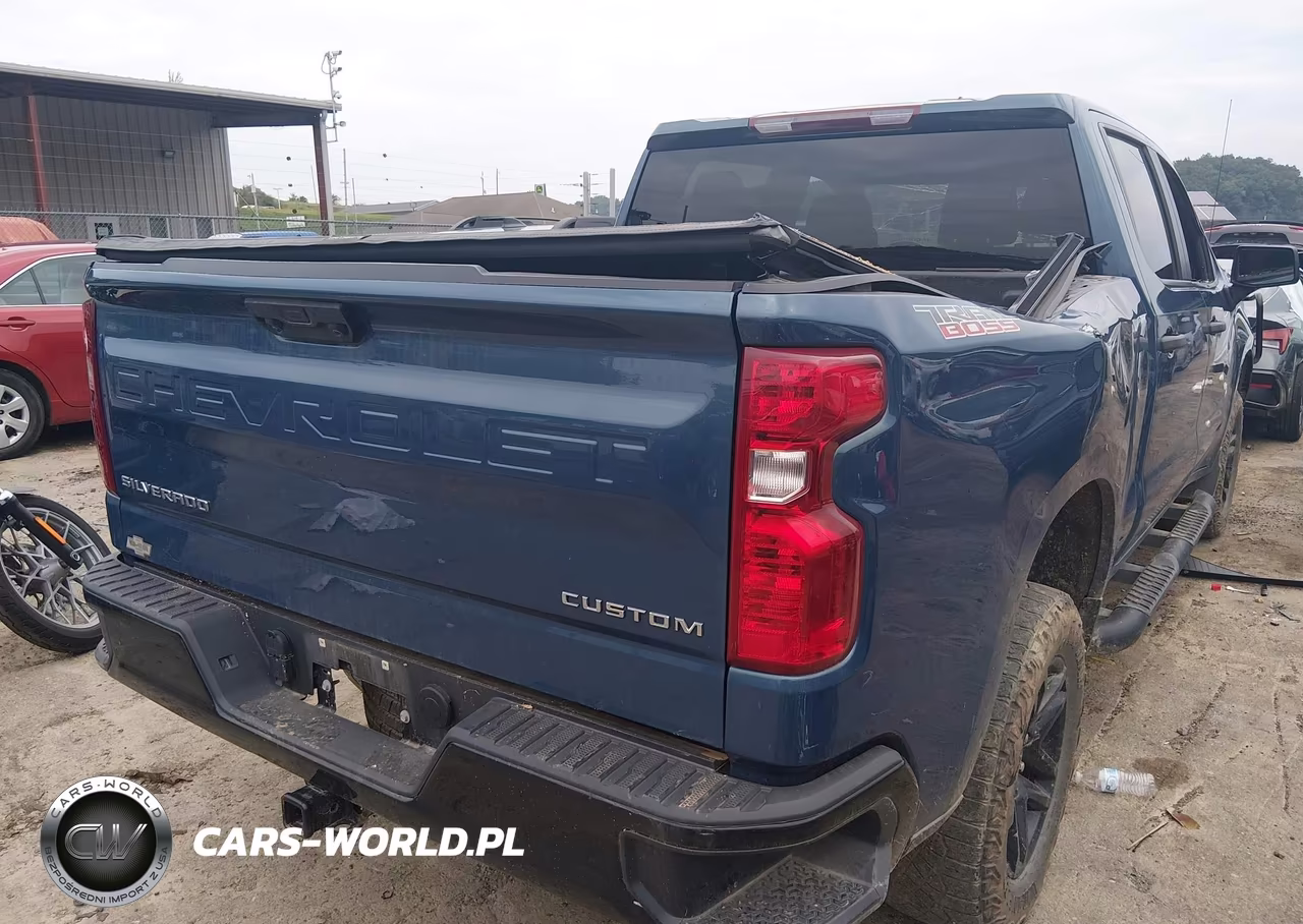 2024 Chevrolet Silverado 1500 4Wd Short Bed Custom Trail Boss VIN:3GCPDCEK0RG255139 - 4