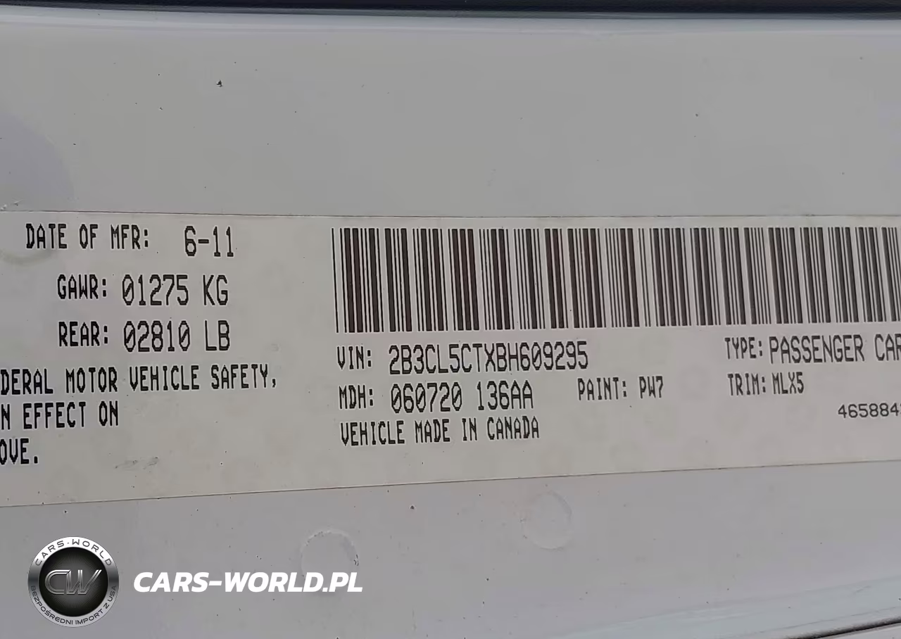 2011 Dodge Charger R-T VIN:2B3CL5CTXBH609295 - 9