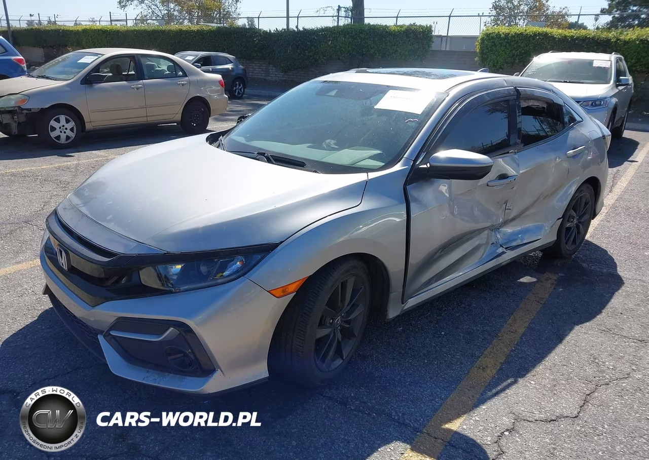 2020 Honda Civic Ex VIN:SHHFK7H67LU400325 - 2