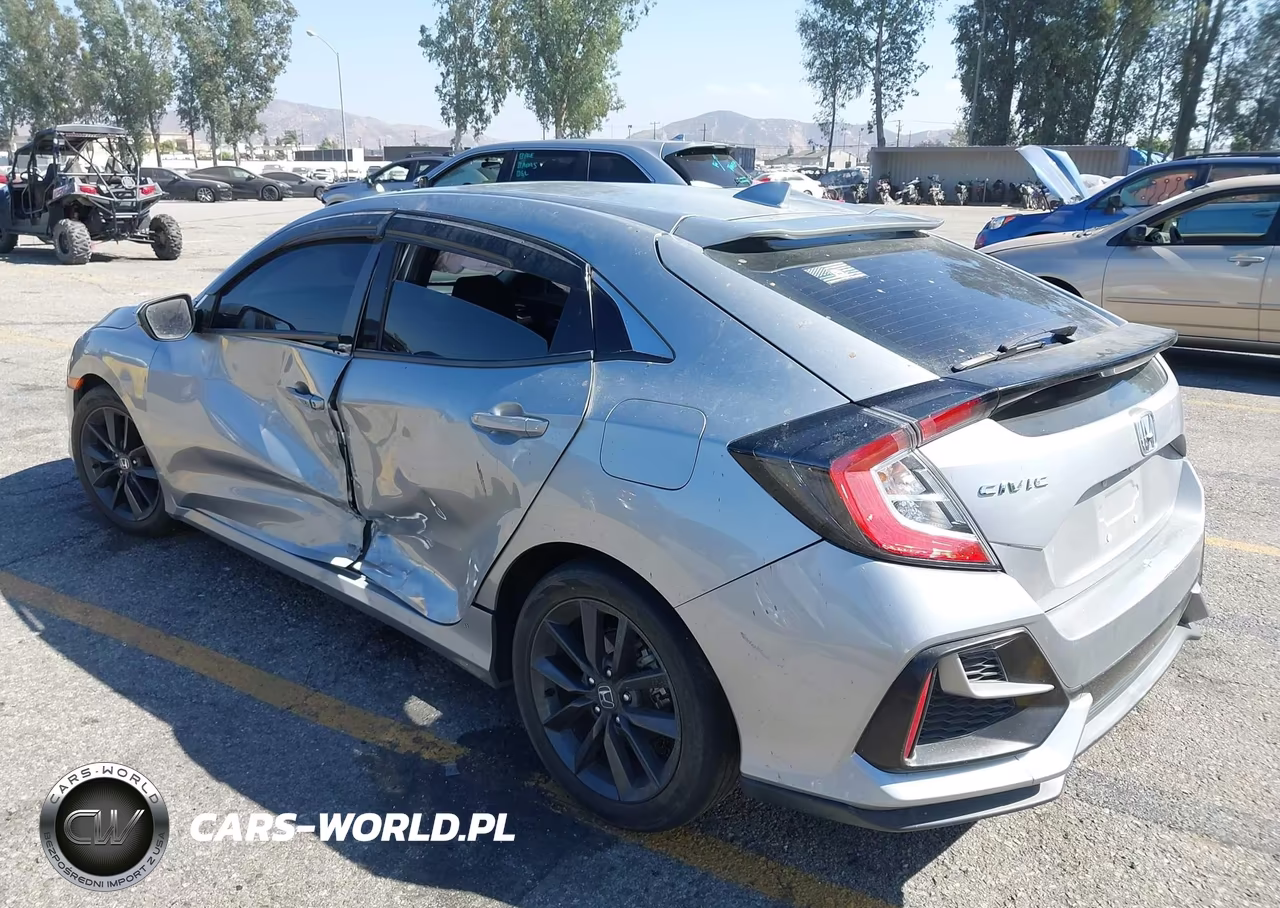 2020 Honda Civic Ex VIN:SHHFK7H67LU400325 - 3