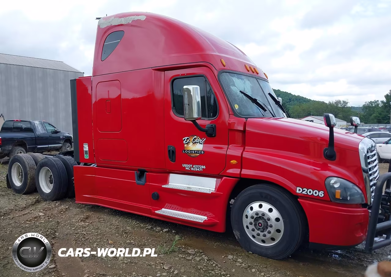 2018 Freightliner Cascadia 125 VIN:3AKJGLDV8JSJT7160 - 1