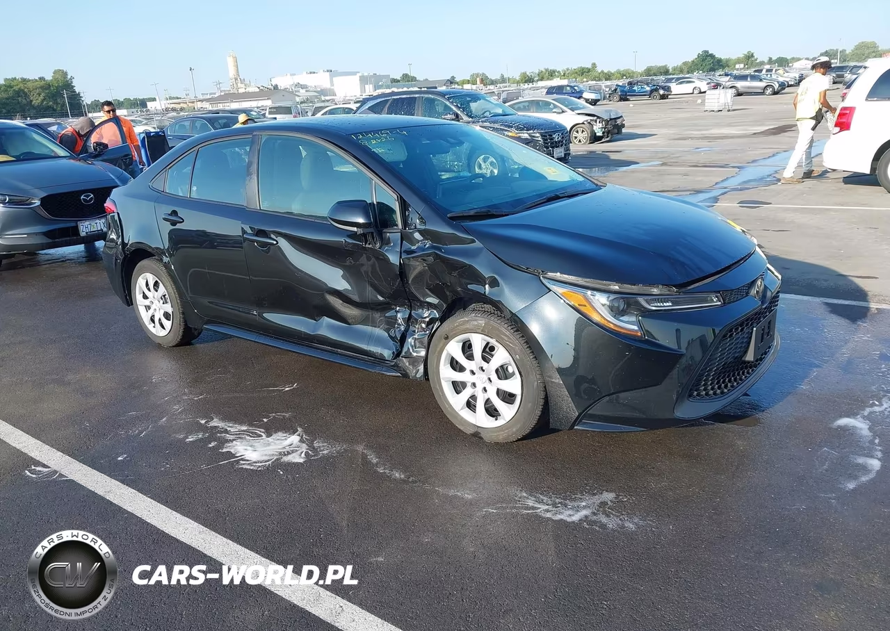 2022 Toyota Corolla Le VIN:5YFEPMAE6NP354220 - 1