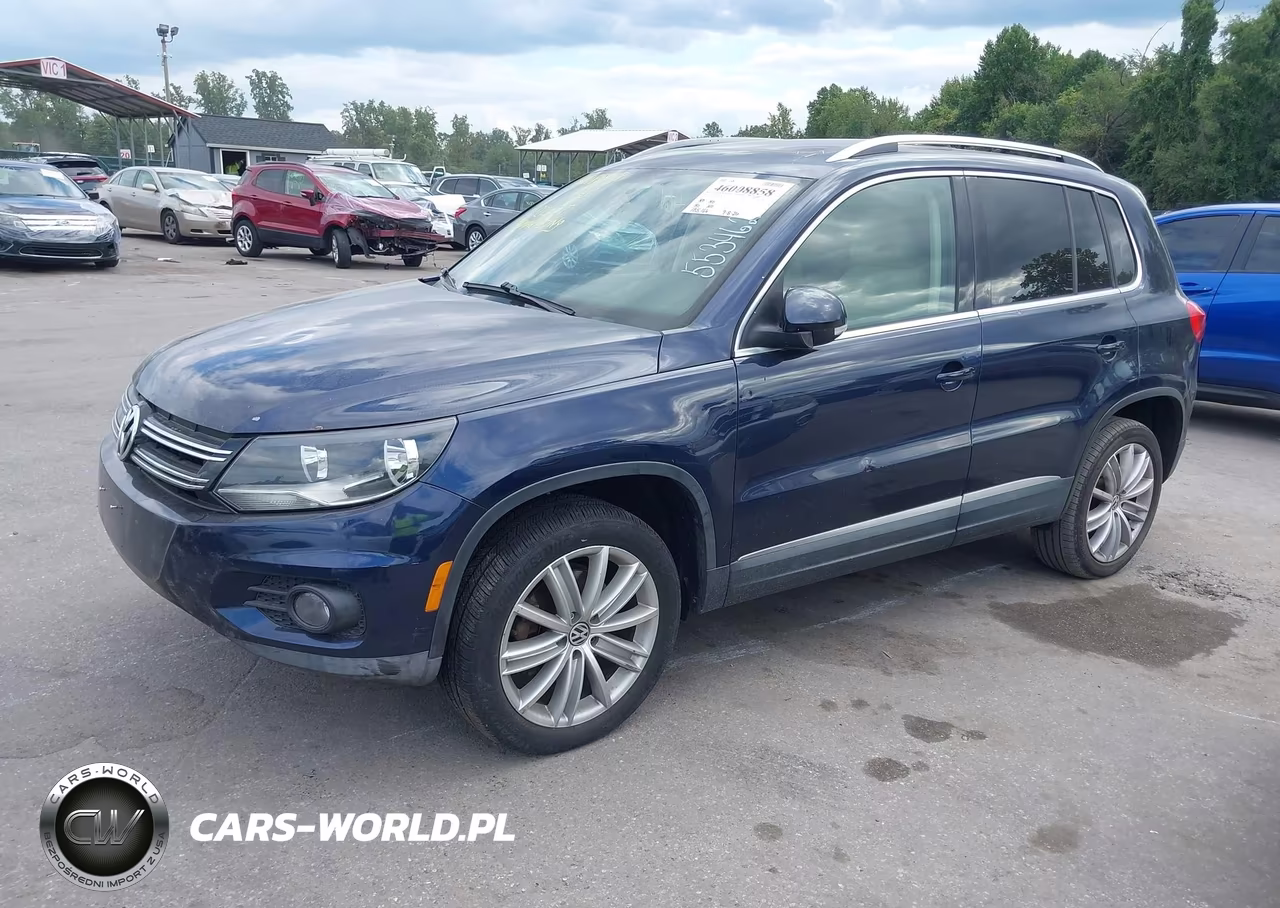 2012 Volkswagen Tiguan Se VIN:WVGBV7AX1CW553462 - 2