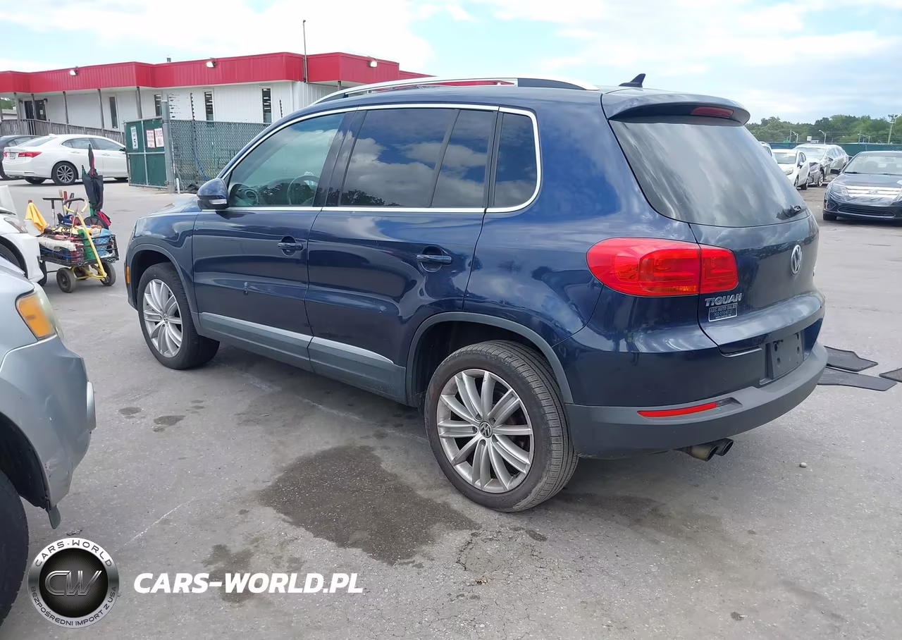 2012 Volkswagen Tiguan Se VIN:WVGBV7AX1CW553462 - 3