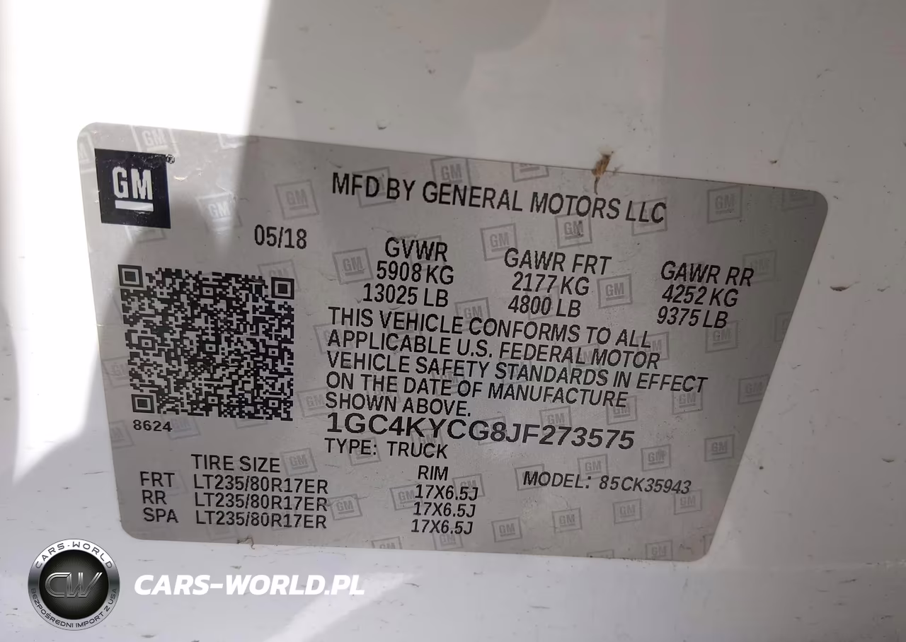 2018 Chevrolet Silverado 3500Hd Wt VIN:1GC4KYCG8JF273575 - 9