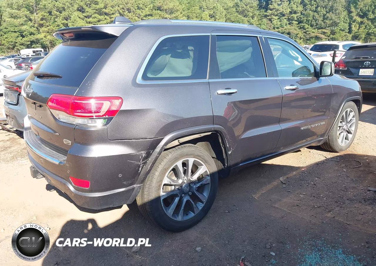 2017 Jeep Grand Cherokee Overland 4X4 VIN:1C4RJFCG6HC647125 - 4