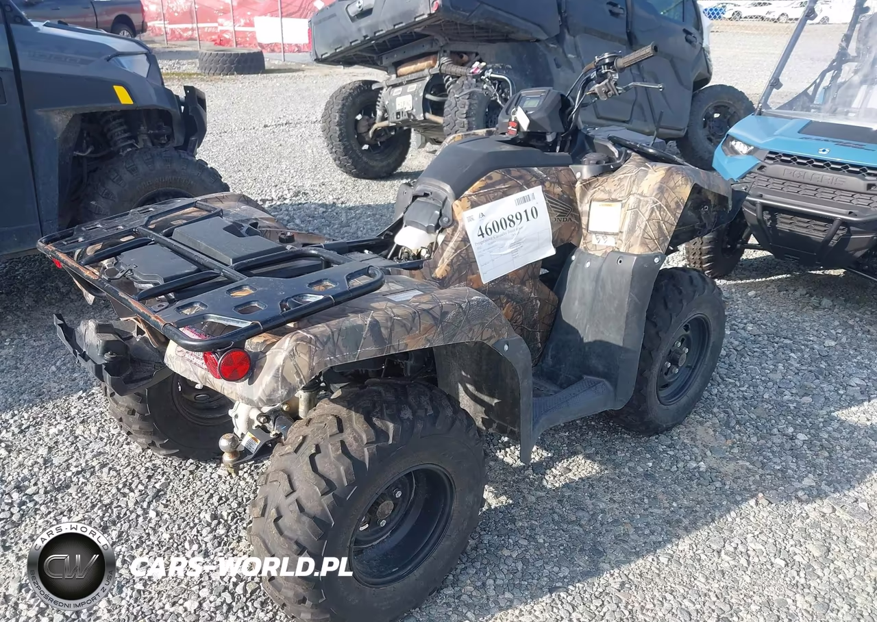2022 Honda Trx420 Fm VIN:1HFTE40B6N4800203 - 4